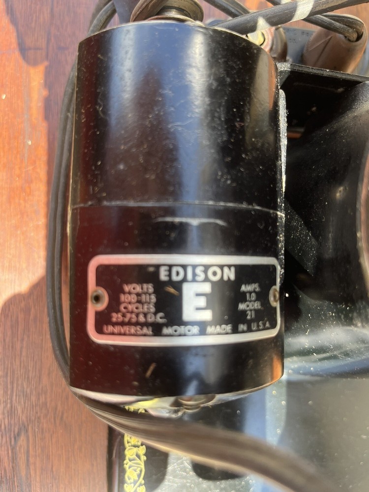 Edison Sewmaster Sewing Machine Model 21