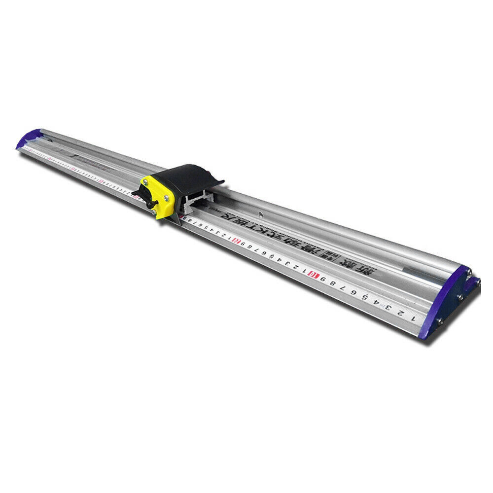 39" 100cm KT Board Trimmer Cutting Ruler Slide PVC Board Protective Ruler Cutter