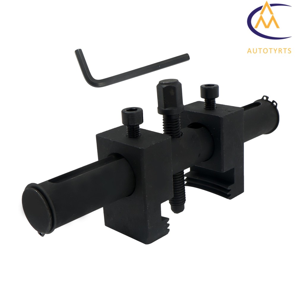 Professional Puller Black For Ribbed Drive Pulley Crankshaft Remover Tool