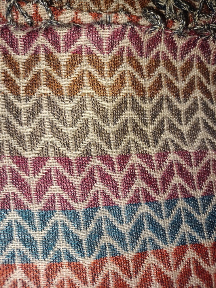 Table Runner 29" x 74" Herringbone Pattern