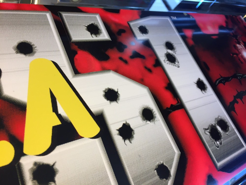 Area 51 Arcade Marquee 28"x7.5"