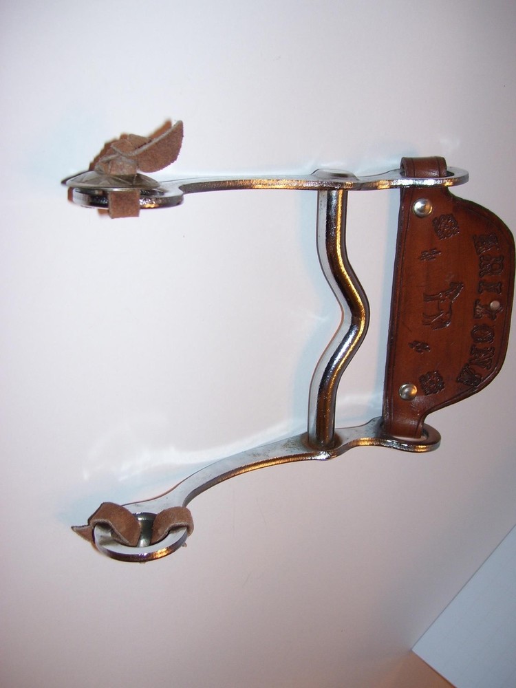 Leather Wester Horse Bit Wall Hook Arizona