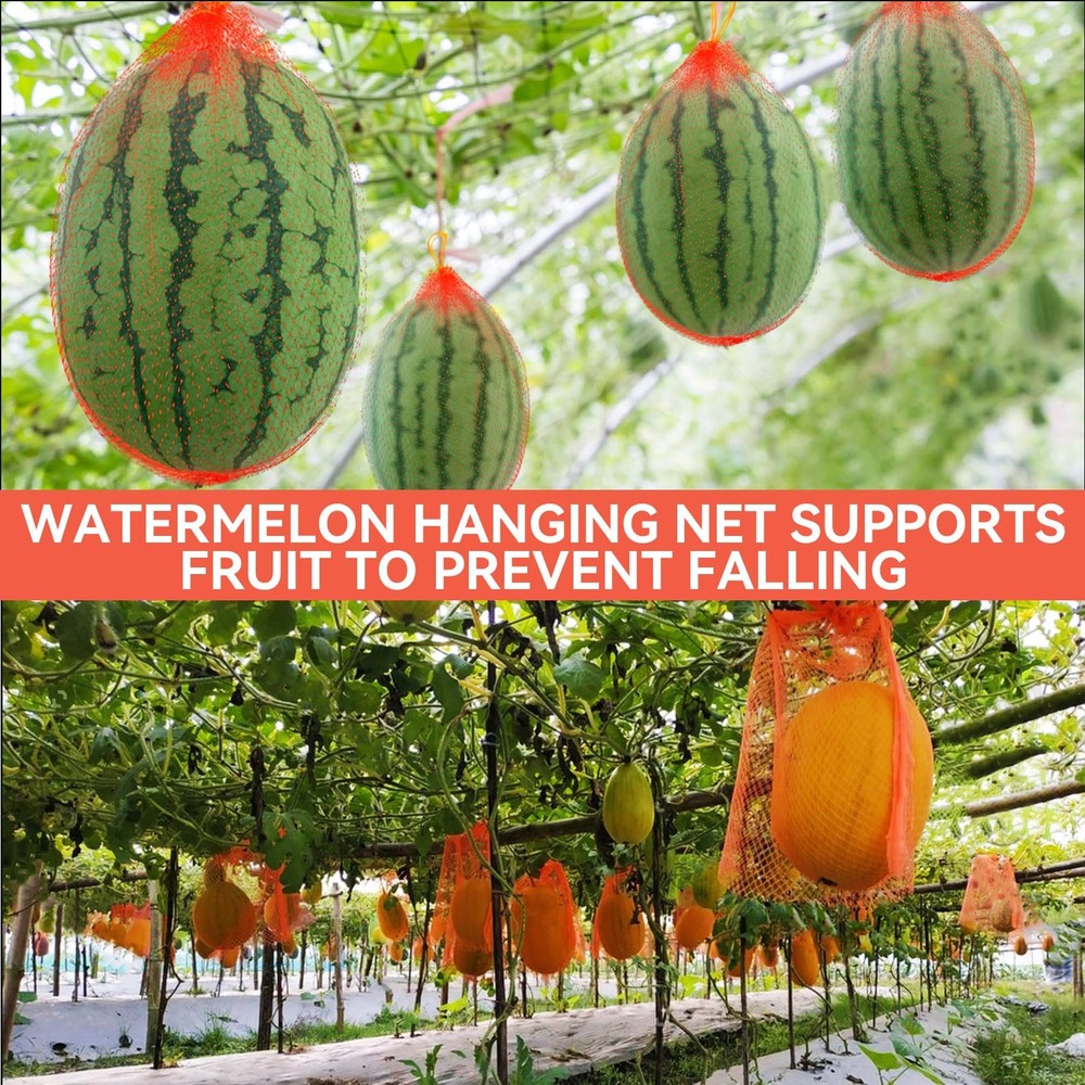 40pcs Watermelon Nets - Melon Nets Melon Hammock Heavy Duty Watermelon Net fo...