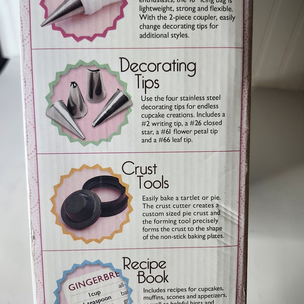 Babycakes Mini Cupcake Maker, Pink Makes 8 Mini Cupcakes