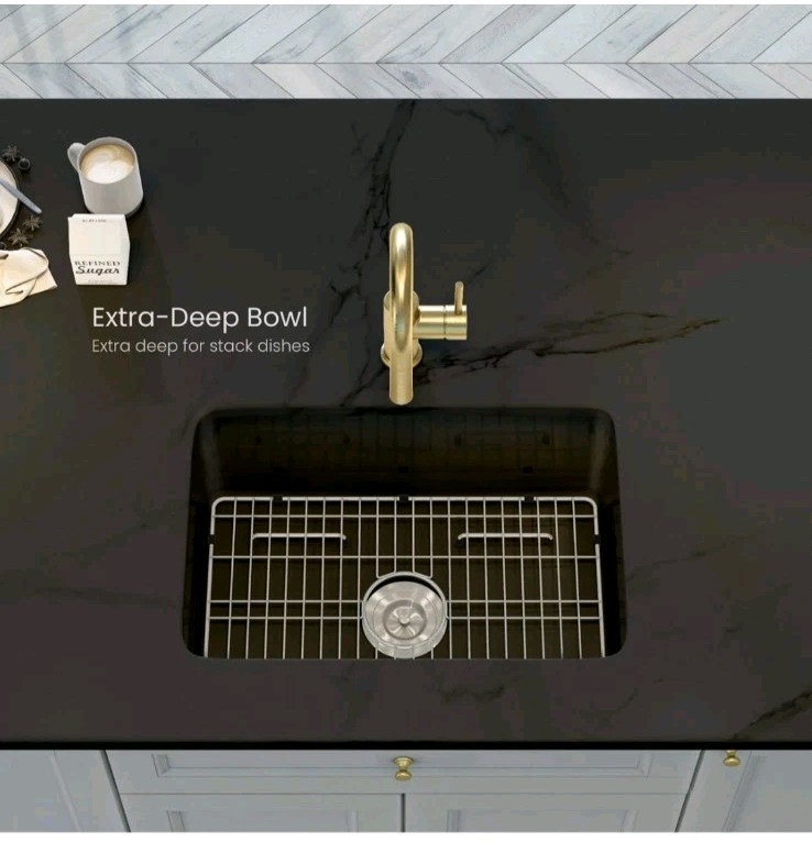 KIBI - Landis 27" Undermounted Kitchen Fireclay Sink