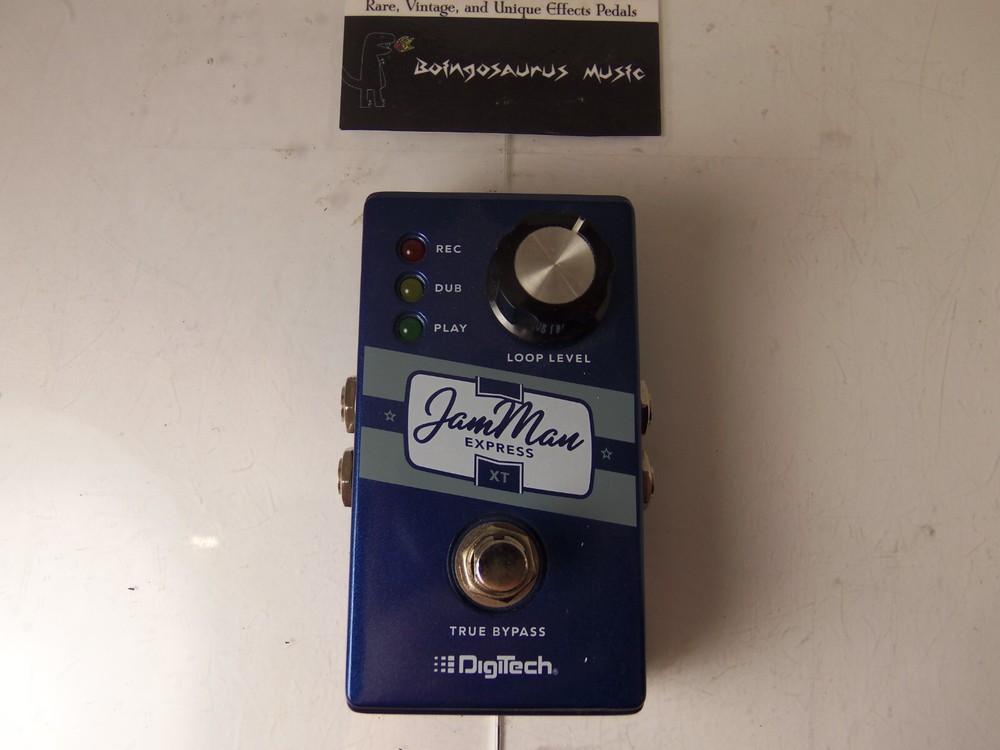 Digitech Jamman Express XT Looper Effects Pedal Phrase Sampler