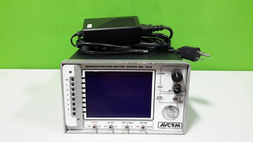 Avcom Microwave Spectrum Analyzer / Monitor MSA-4570E