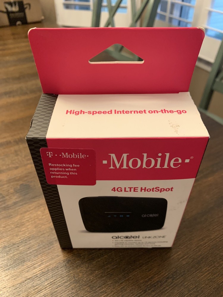 Alcatel Link Zone T-Mobile 4G LTE Hotspot NEW OPEN BOX
