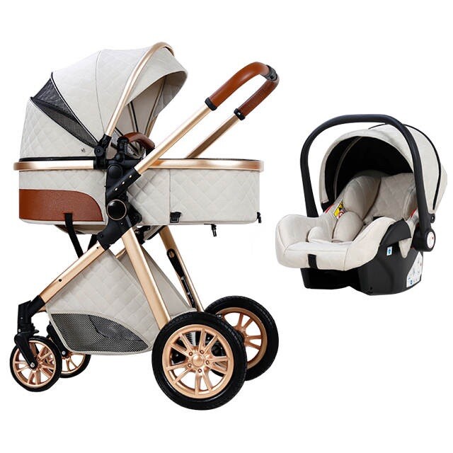 LUXURY BABY PRAM (free Capsule)