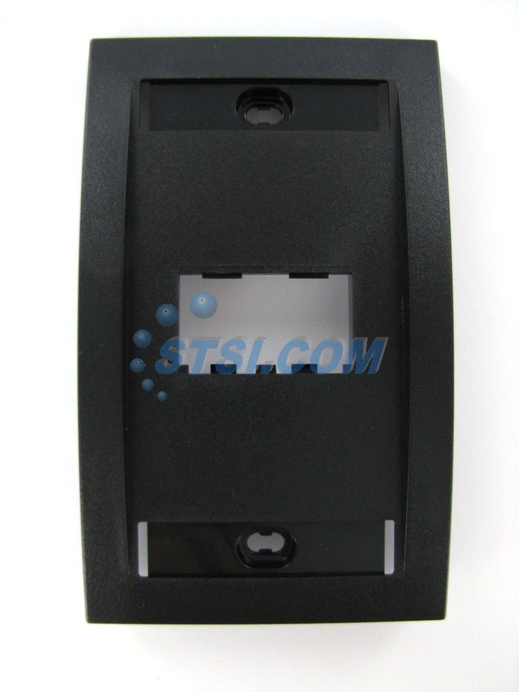 Panduit CFPE2BLY 2-Port Mini-Com Faceplate, Executive Series, Black ~STSI