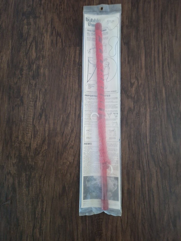 NOS Vintage David Stein’s Bubble Thing ‘World’s Biggest Bubbles!’ New Sealed