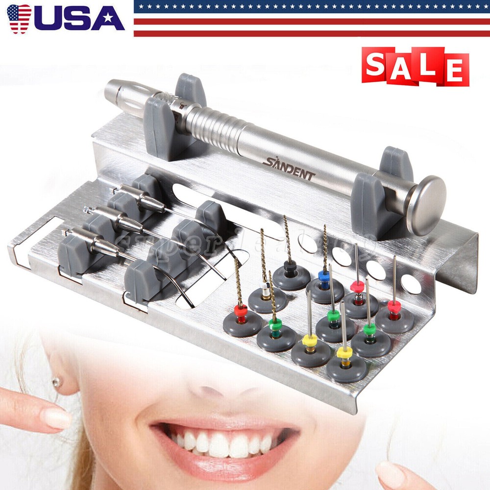 Dental Cordless LED Endo Motor /Root File Extractor Kit Endo Broken File Removal