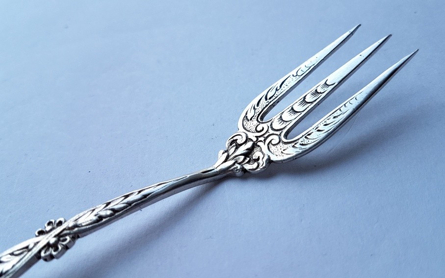 Service fork / fork, 800 silver K874