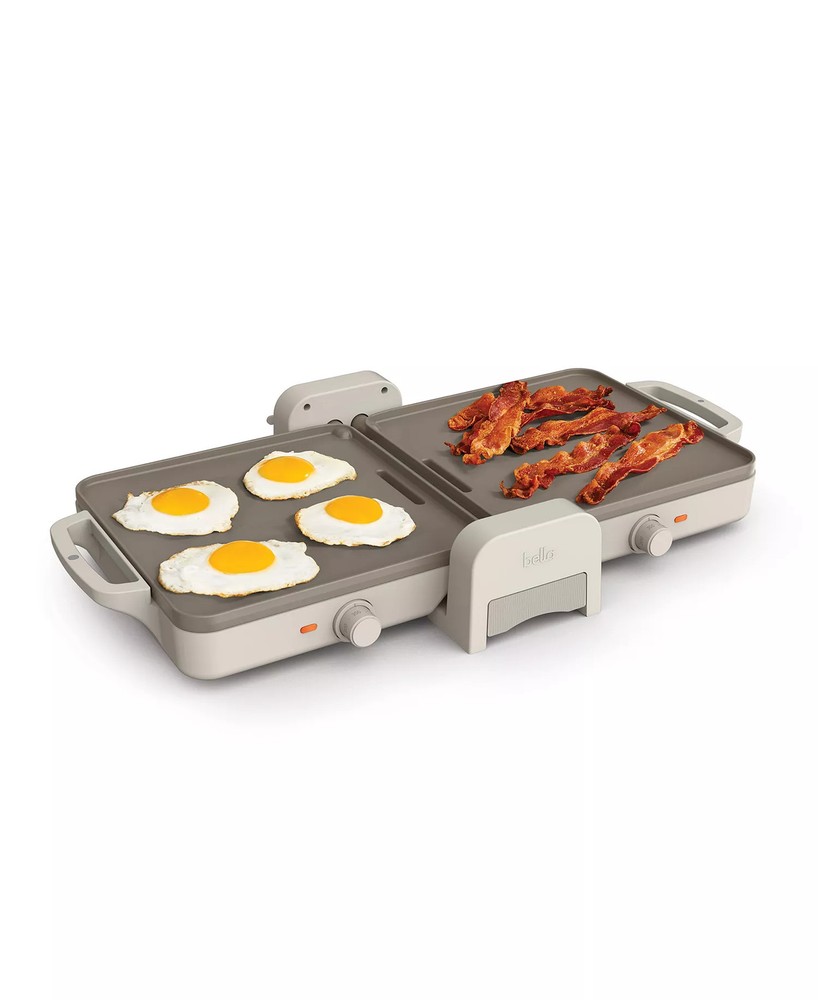 Bella Fold & Store Dual Temp Griddle - Free Shipping, Import Fee
