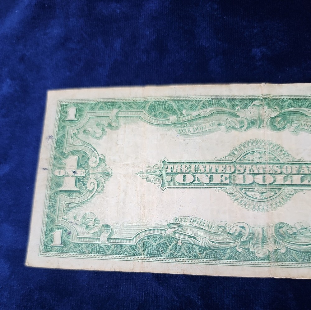1923 - $1 - HORSE BLANKET - LARGE NOTE - SILVER CERTIFICATE
