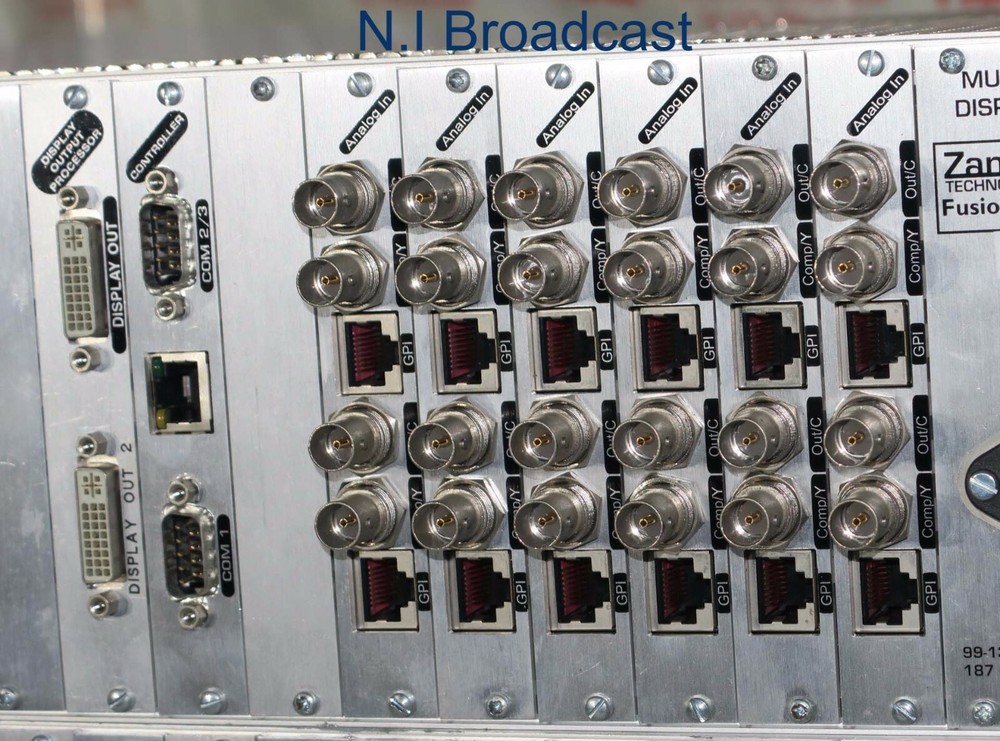2x zandar fusion multiviewers