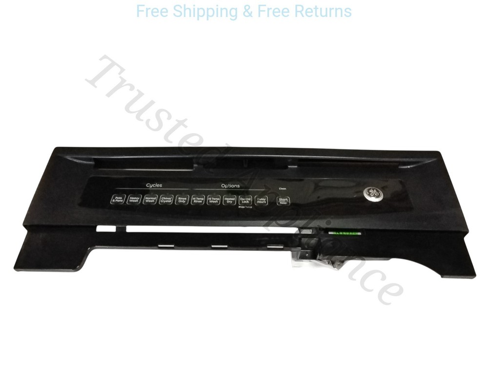 OEM PART Dishwasher Control Panel 165d8417 BLACK