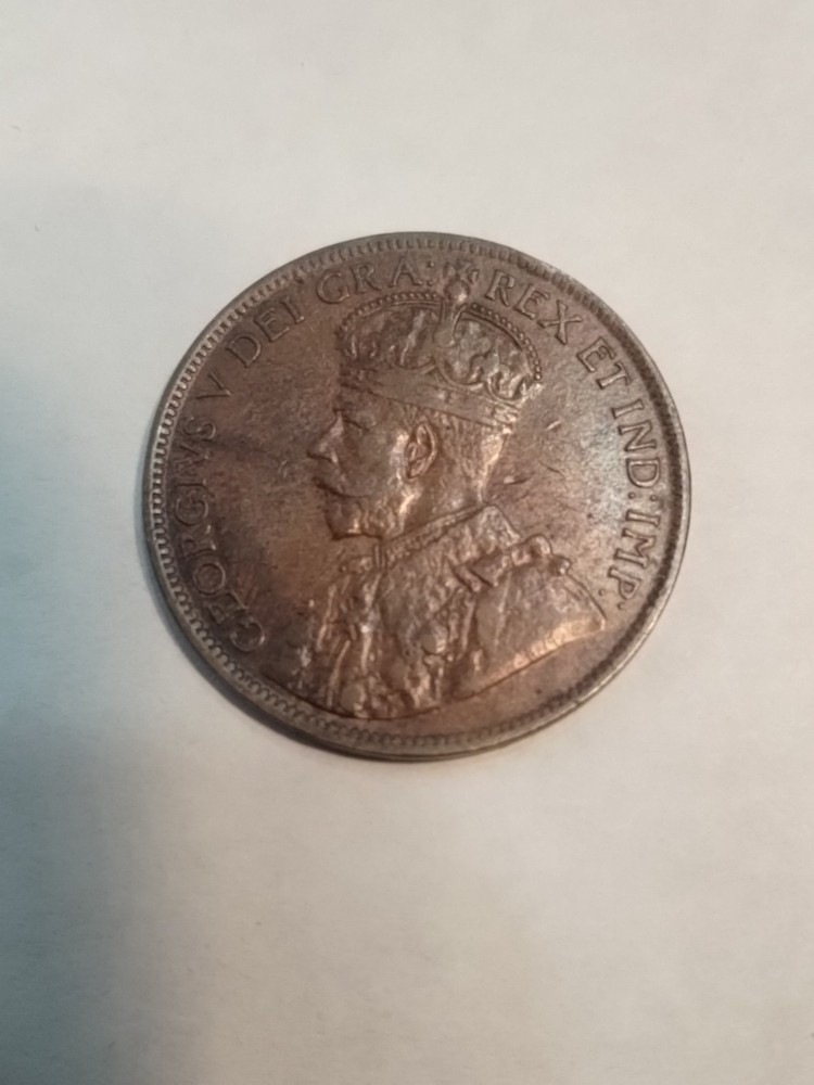 1919 Canada 1 Cent - Large Cent - Coin nice grade