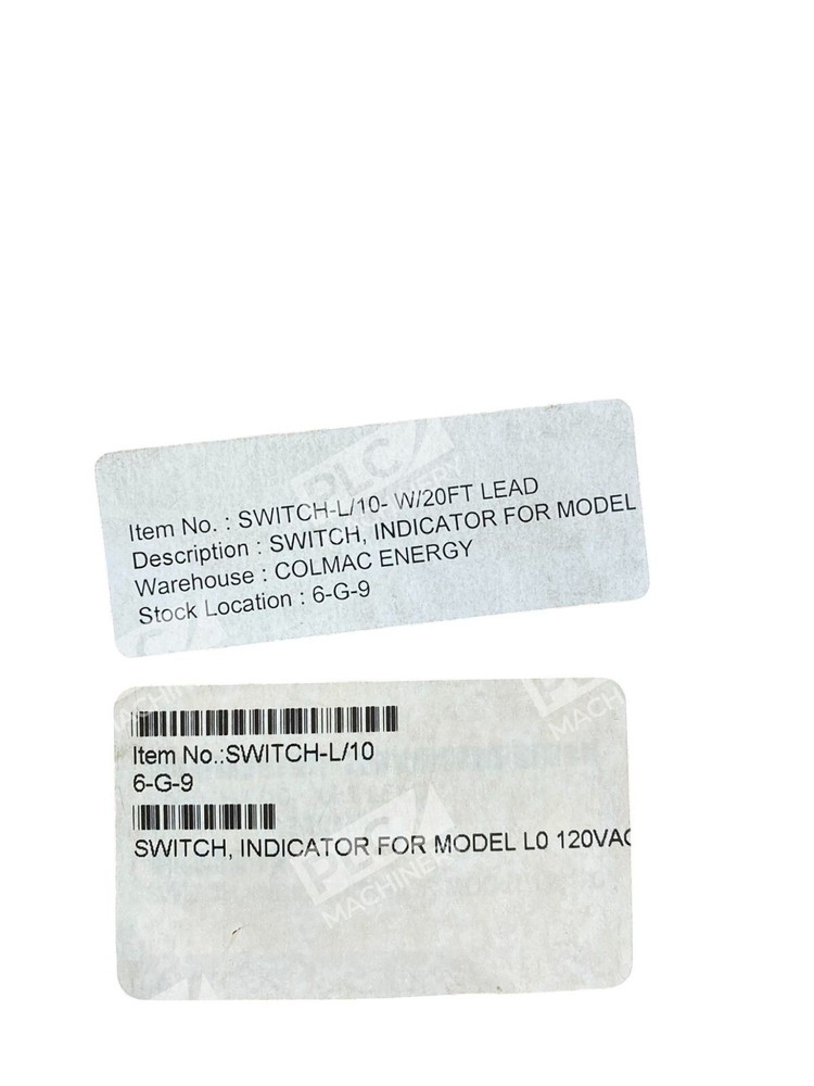 Lin-Act 120VAC/DC Indicator Switch L-10