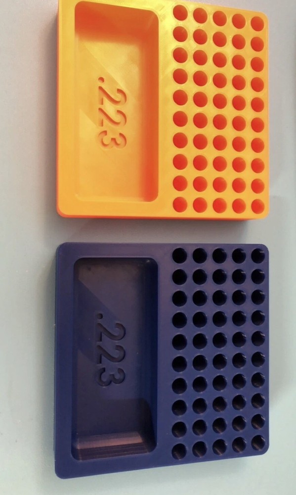 .223 Reloading Tray 50 spots / 3D Printed / Custom / Loading Tray