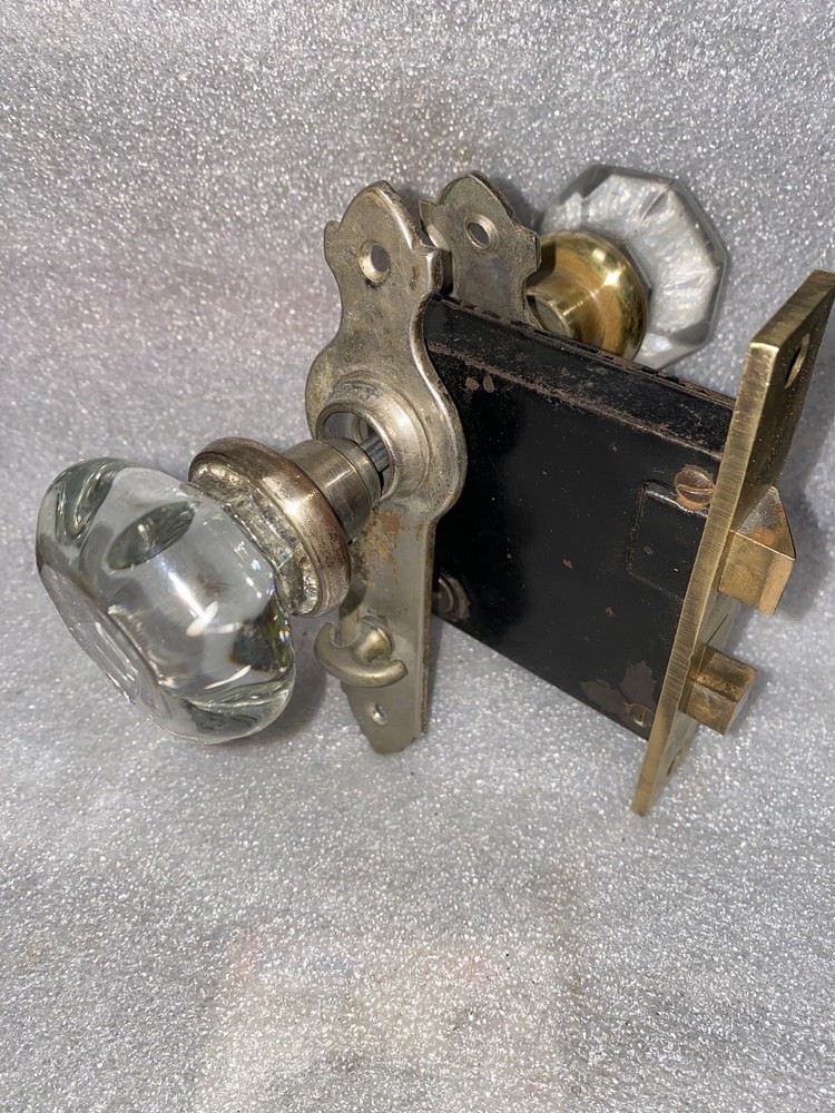 Antique Sargent Easy Spring Lock   Jack & Jill, Backplates, Doorknobs