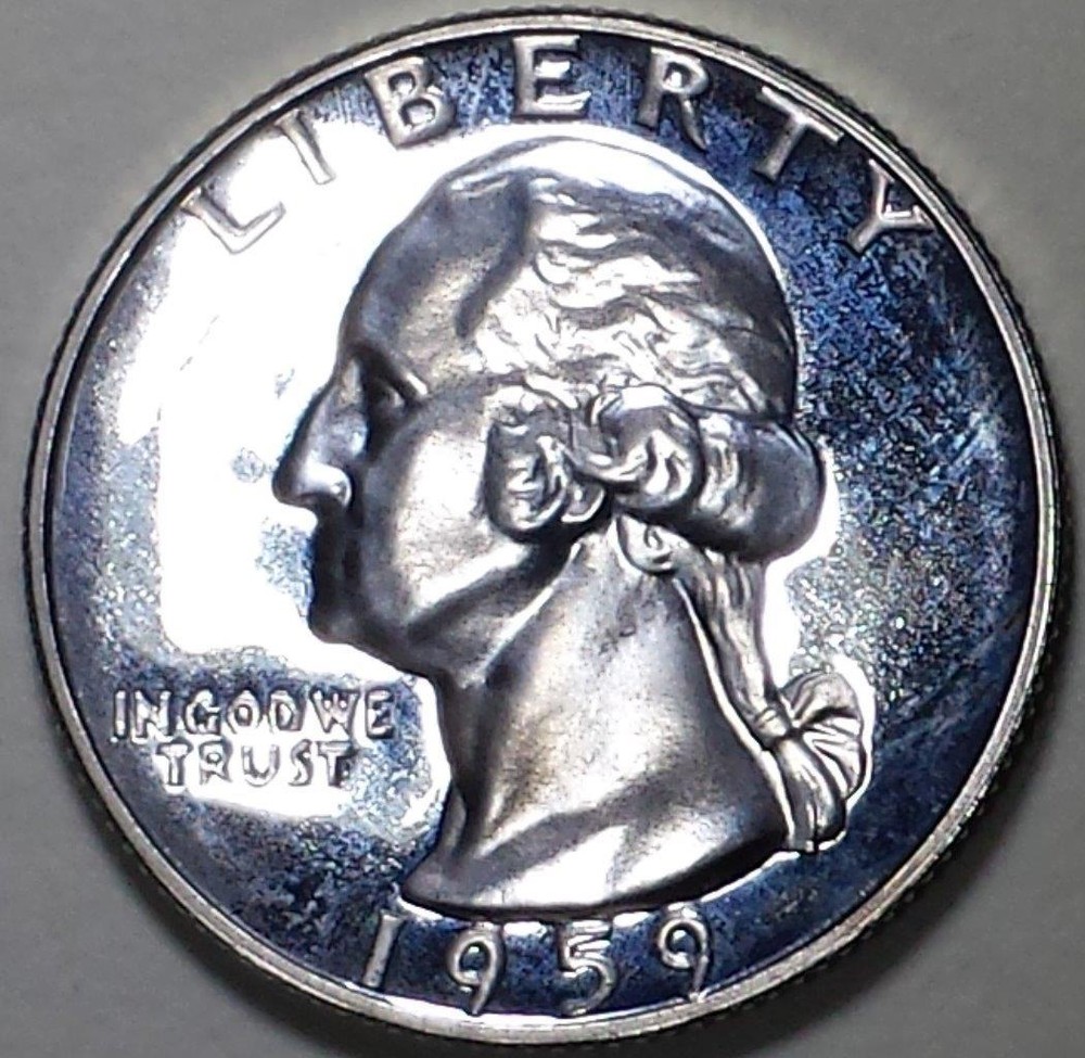 1959 Silver Washington Quarter - ** Proof **