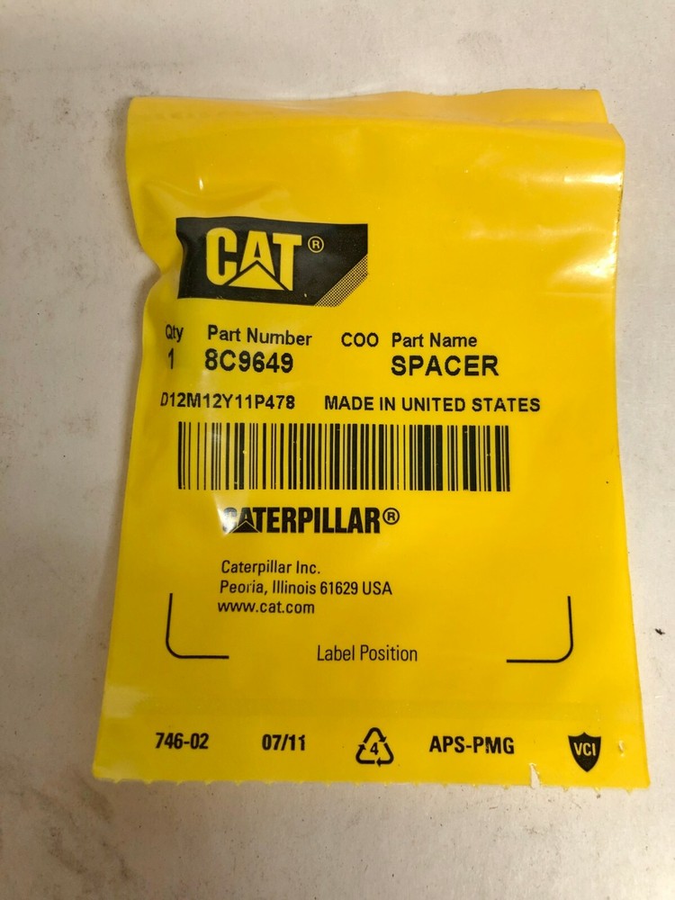 CAT 8C-9649 Caterpillar Spacer  #11023