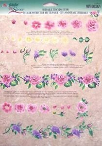 Plaid FolkArt One Stroke Reusable Teaching Guide (Mini Rose)