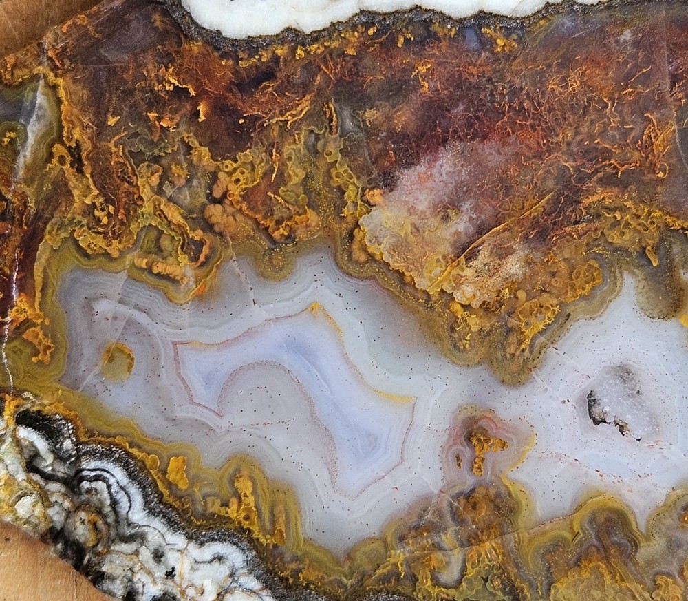 Agate Slab Locality Unknown 118 Grams