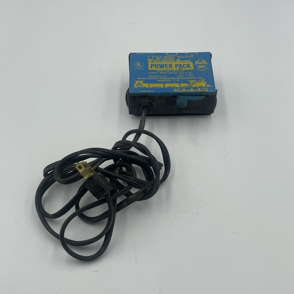 AHM THUNDER LINE POWER PACK TRAIN TRANSFORMER N Scale