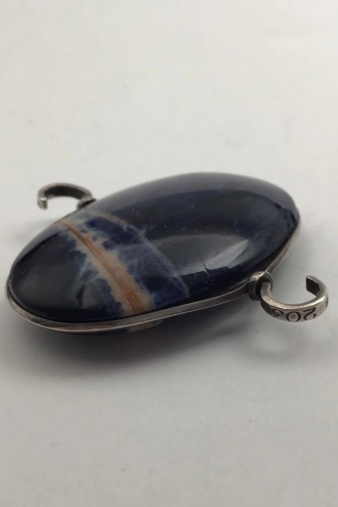 Georg Jensen Sterling Silver Torun Stone No 203A