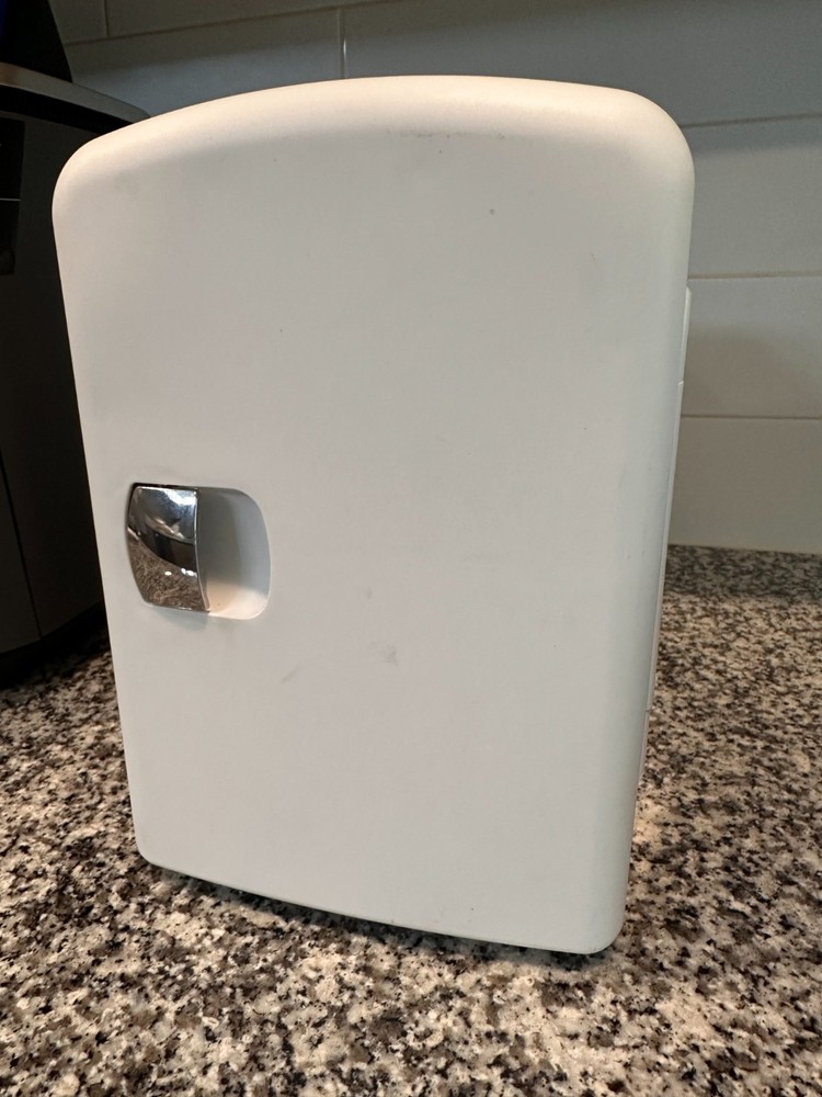 Mini Fridge Compact Portable Cooler Warmer AC Plug Small Refrigerator
