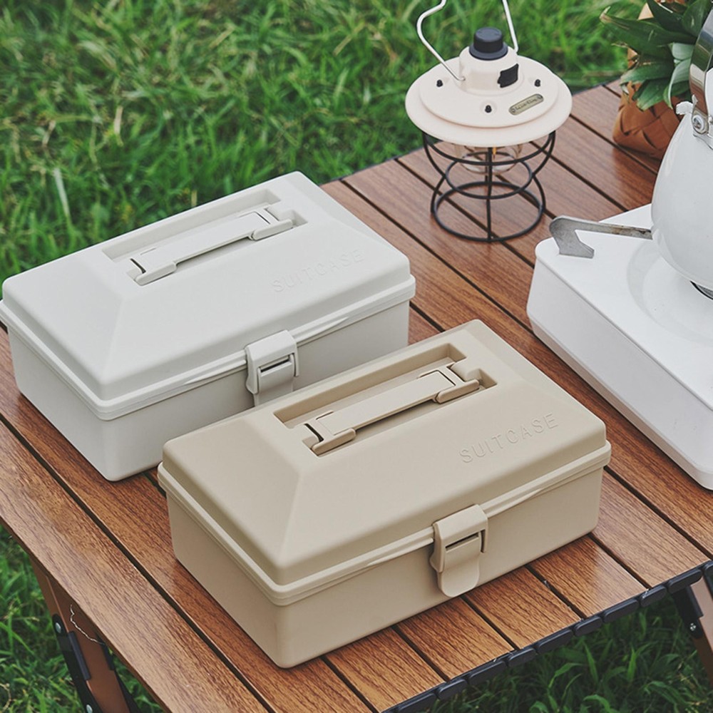 Portable Tool Box Container Storage Box Reusable Chest Carrying Case Storage Bin