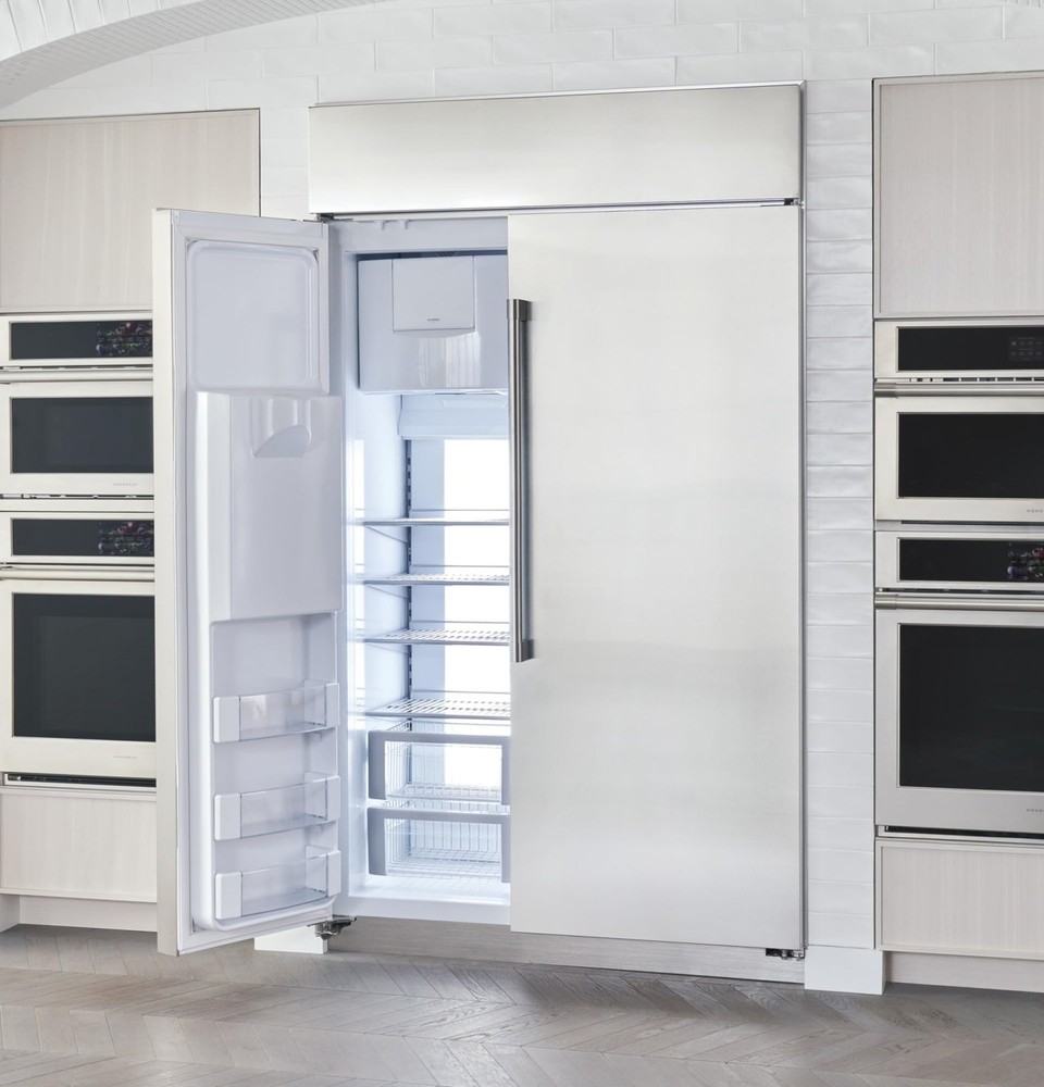 Monogram ZISS480DNSS 28.6 Cu. Ft.Built-In Side by Side Refrigerator*READ*