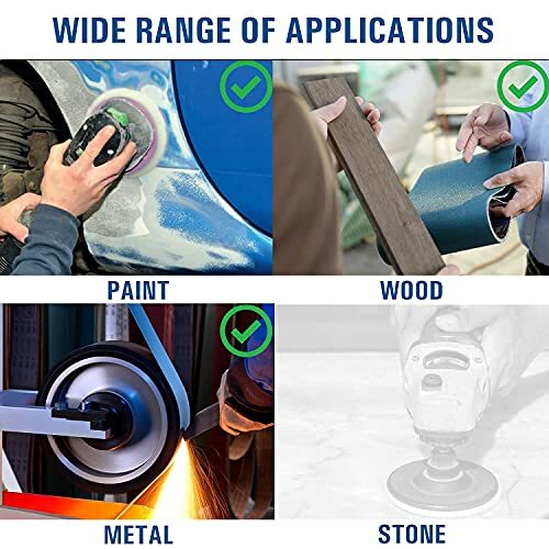 8 Inch Hook and Loop Heavy Duty Sanding Discs