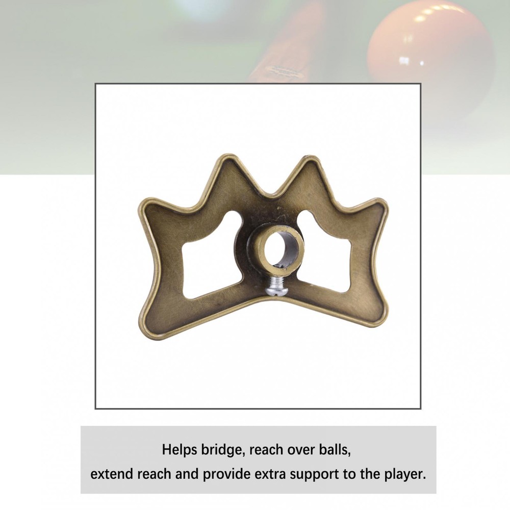 Billiard / Pool Accessory : Permanent Bridge Head , Stick