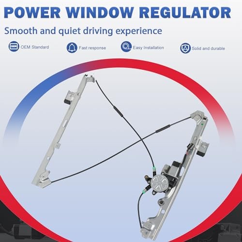 741-645 Front Right Passenger Side Power Window Regulator Replacement