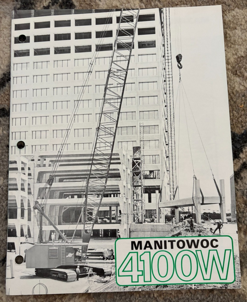 Manitowoc 4100W Crane Brochure AMIL25