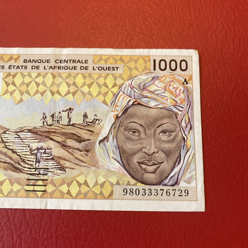 West Africa- 1000 Francs-1998