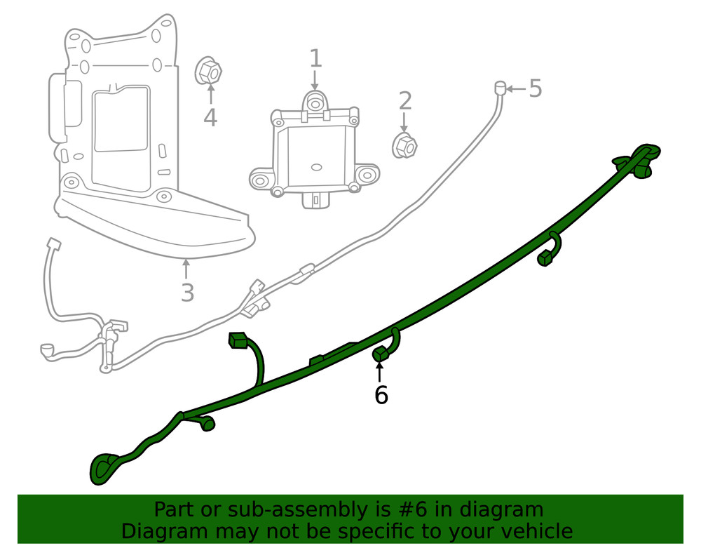Genuine Mitsubishi Harness 8518B157