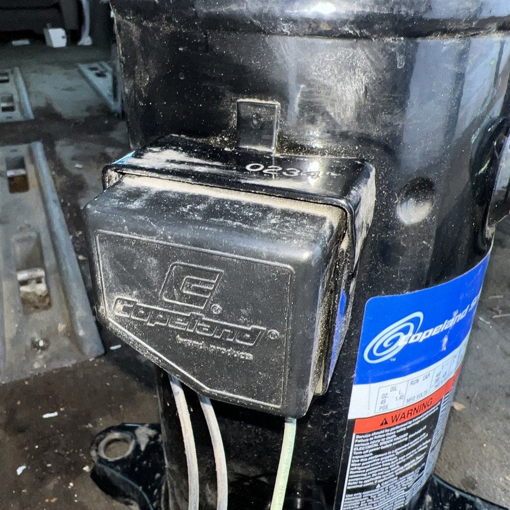 Scroll Compressor Replacement • OEM Upgraded Copeland Compressor ZB19KCE-TFD-240