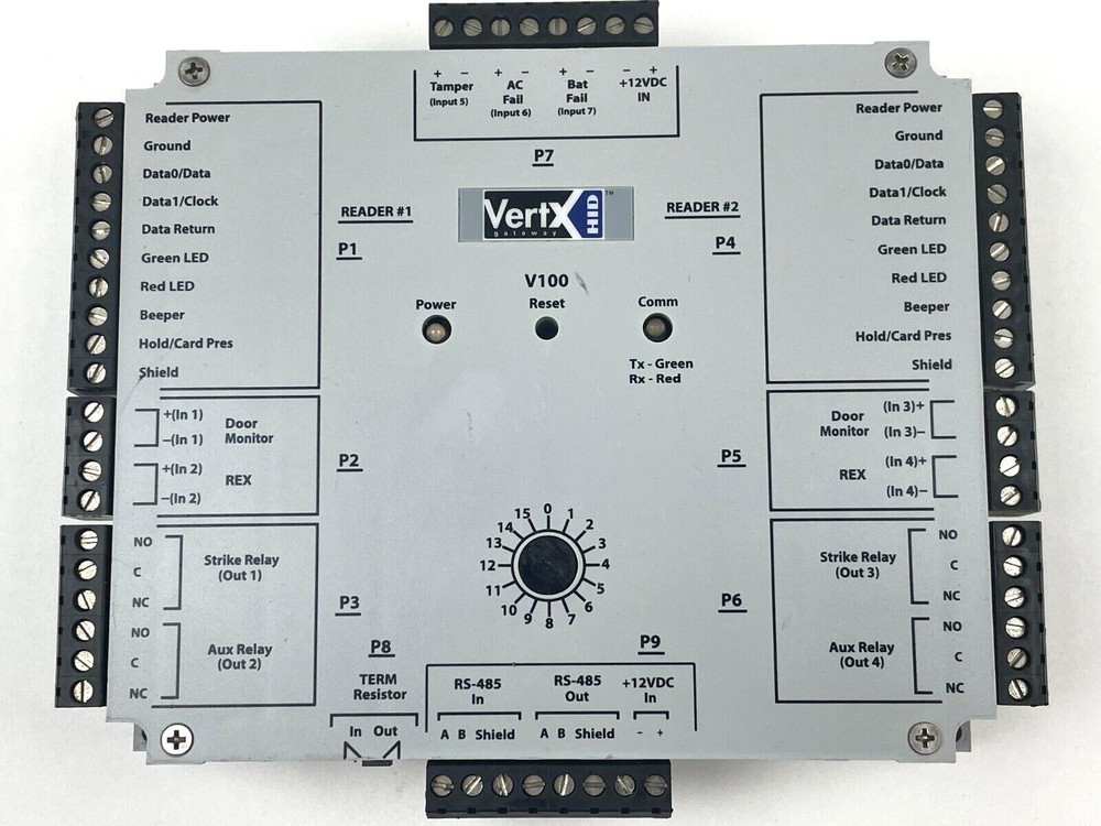 VertX V100 70100 AEP0N Two Dual Door/Reader Interface Module