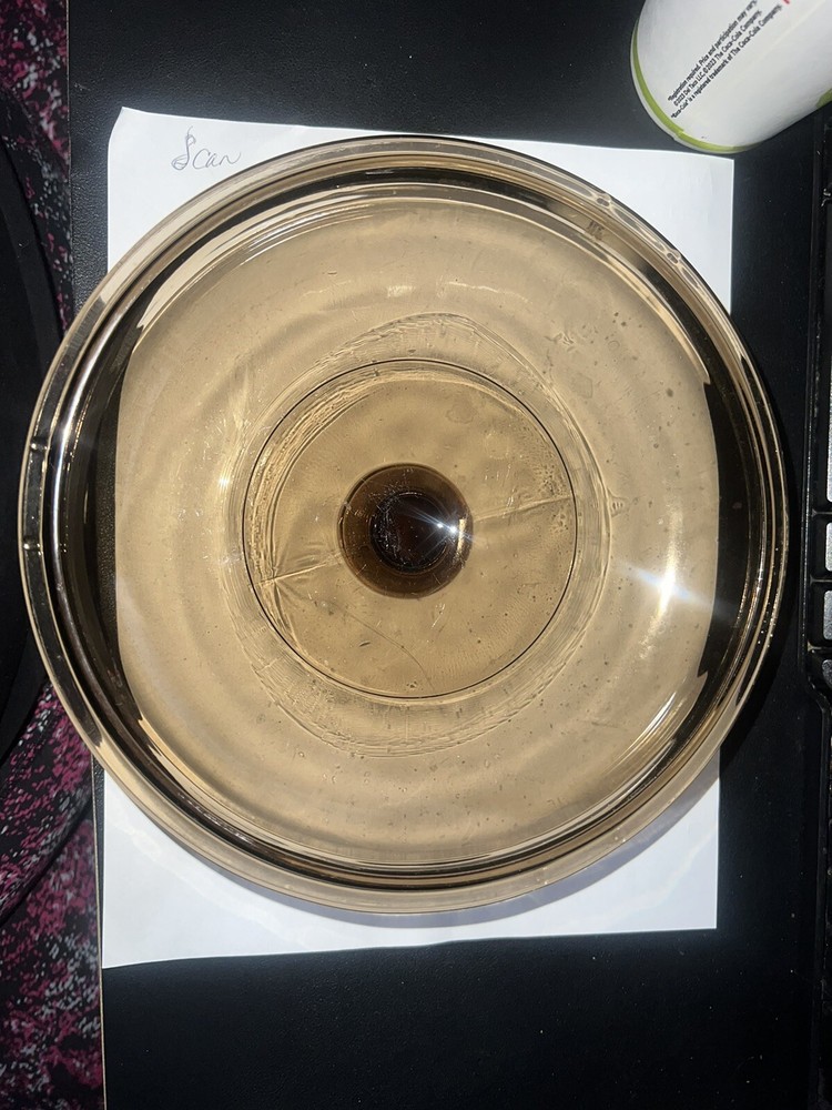 1 PYREX Vision Ware Round Glass #V-2.5-C Lid