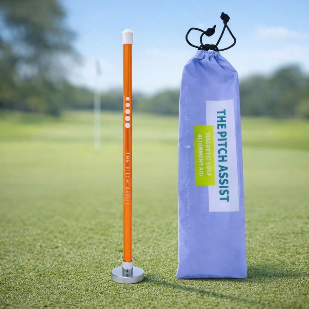Golf Alignment Rods: Magnetic Club Alignment Stick Demonstrates Correct Golf ...