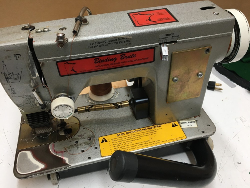 National Carpet Equipment, Binding Brute Industrial Binding