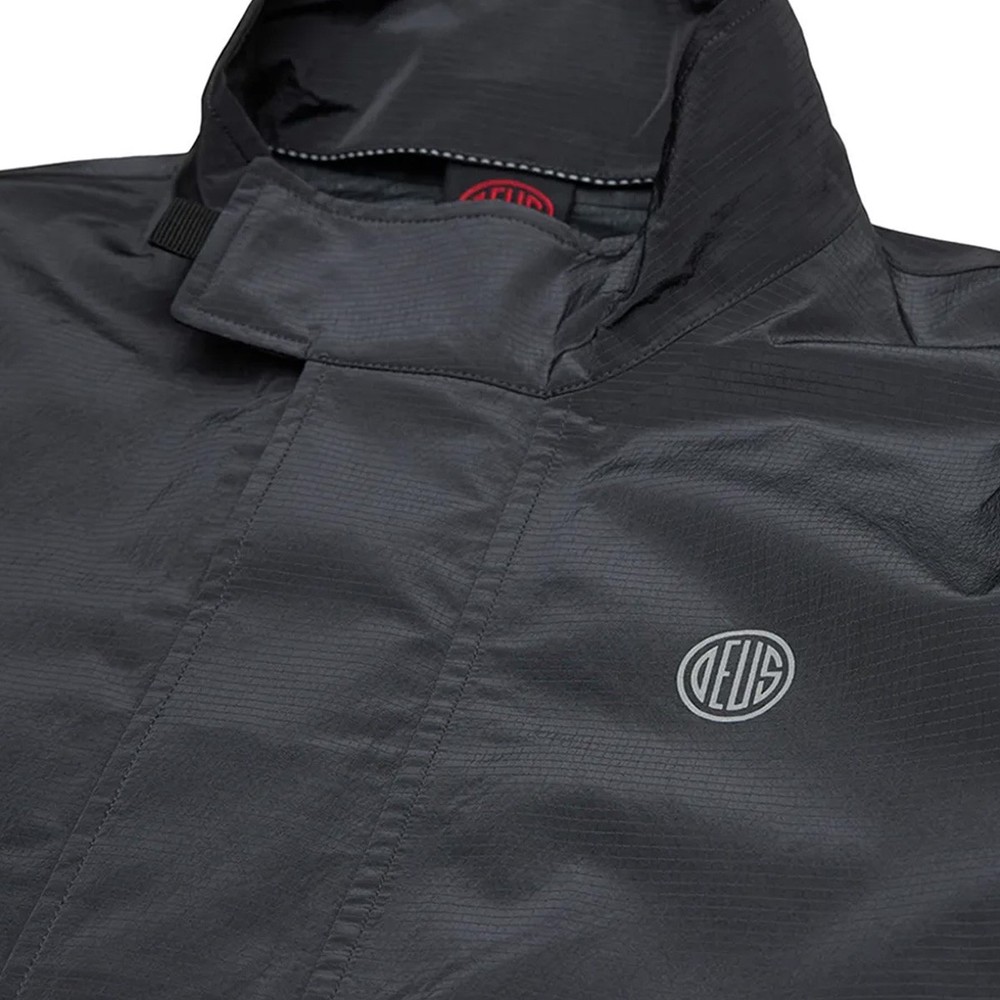 Deus Ex Machina Drizzle Rain Jacket - Black