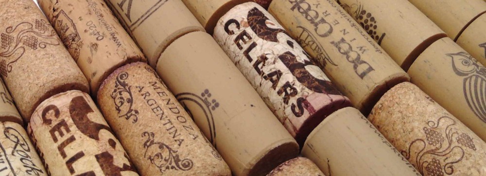 Assortment of 5 Random Used Wine Corks (Duplicates/Imperfections) GENERIC IMAGE