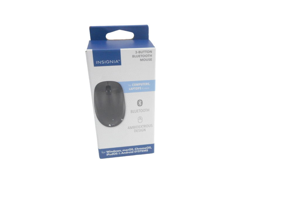 Insignia 3-Button Bluetooth Mouse - NS-PM3NK3B24 - NEW