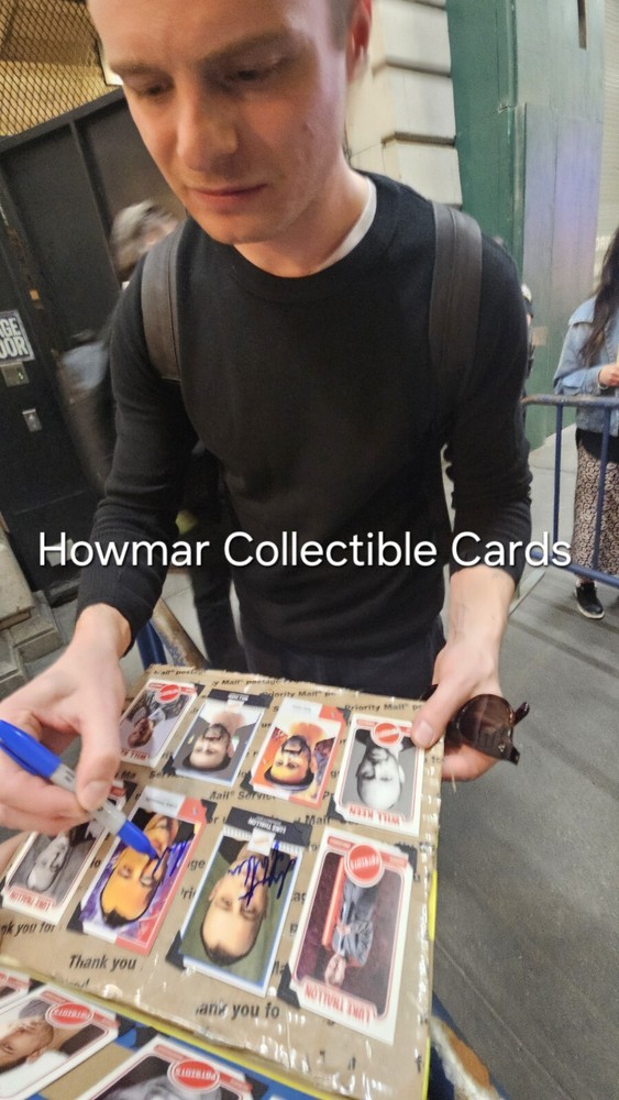 Luke Thallon Custom Signed Card - Broadway's Best