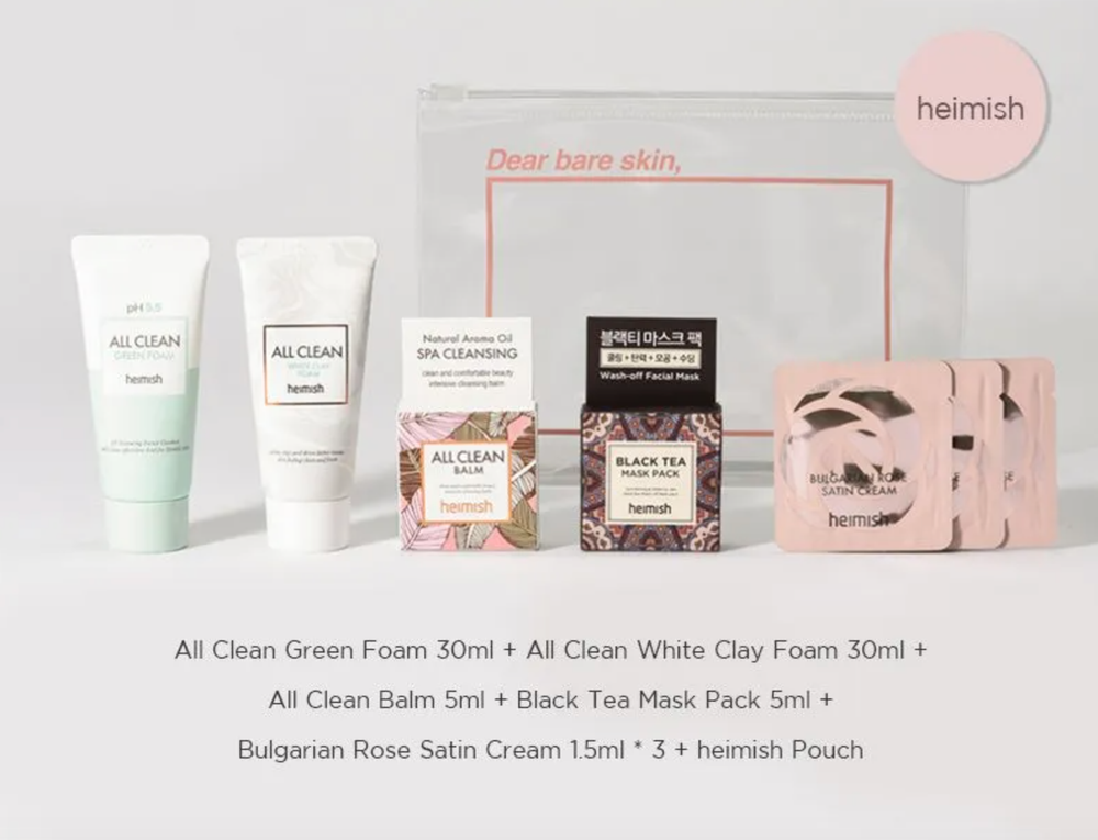 [ Heimish ] All Clean Mini Kit (5 items) US Seller